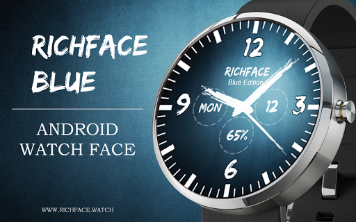 Blue Watch Face