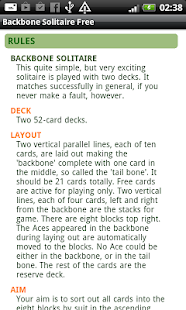 Backbone Solitaire Free Screenshots 4