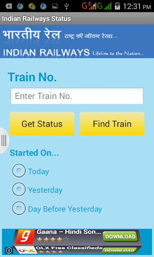 Indian Railways Status