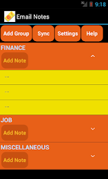 Sync Notes Notepad poster 1