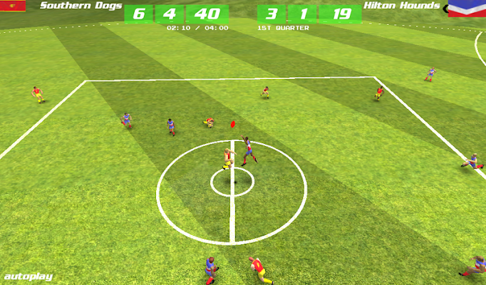 MegaFooty Quick Kick - screenshot