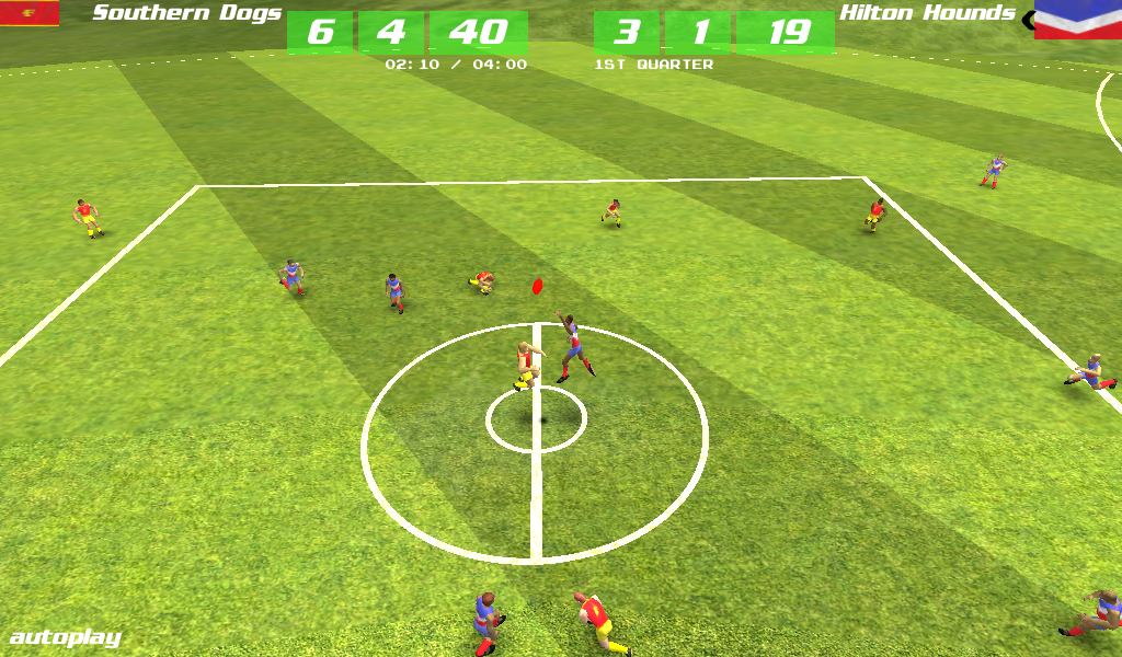 MegaFooty Quick Kick - screenshot