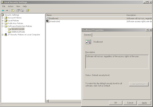 software_restriction_policies_default_restricted