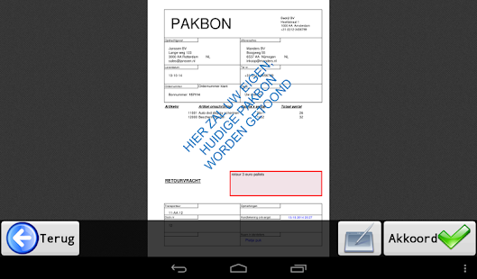 MoRE Pakbon App Demo Screenshots 13