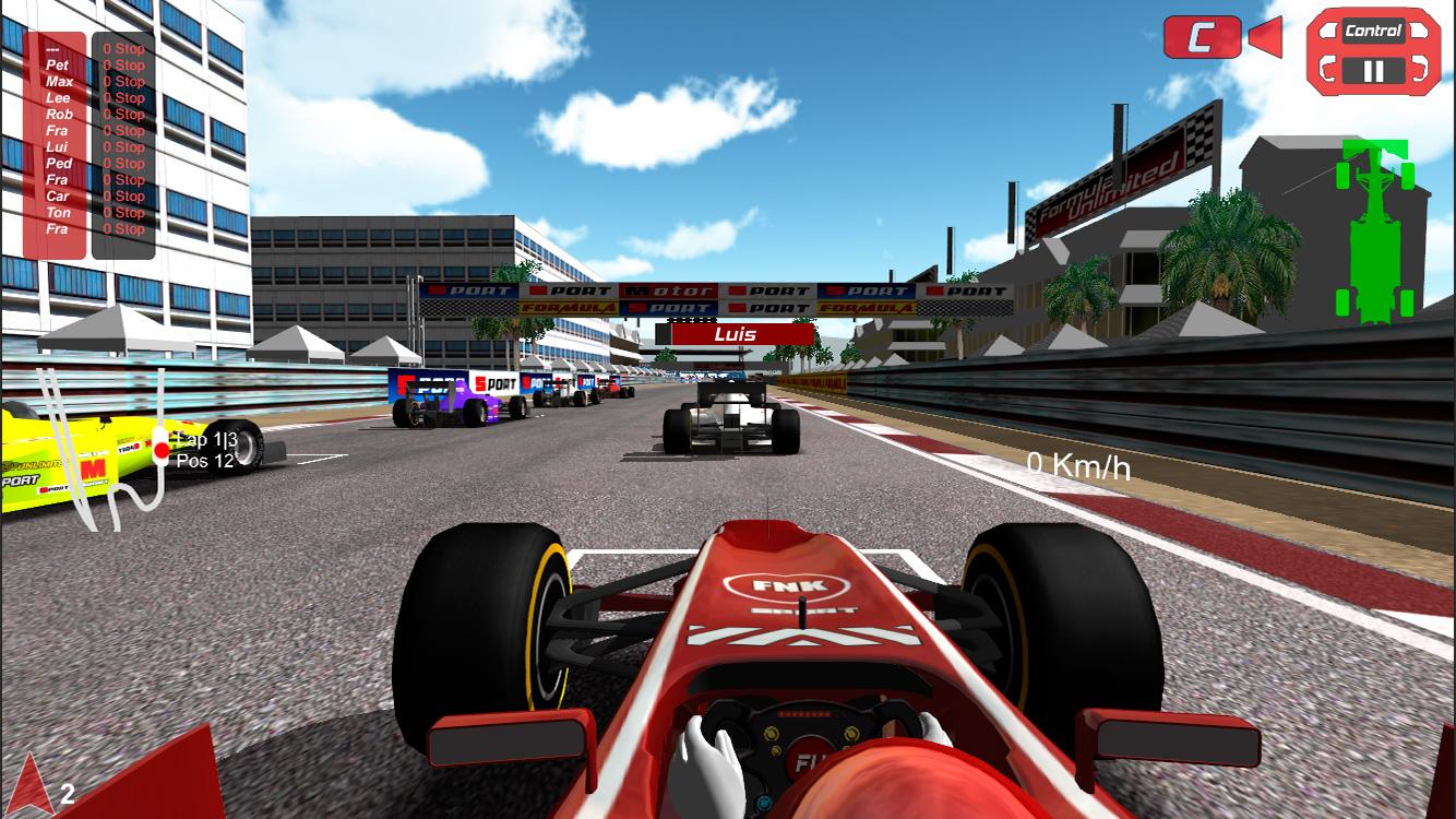 Formula Unlimited 2014 - screenshot