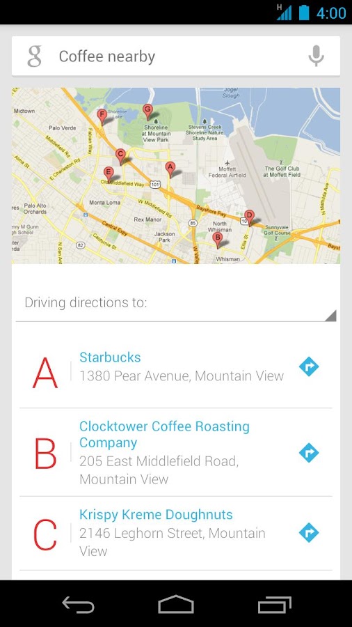 Google Search - screenshot