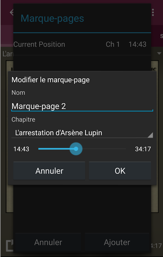   Livres Audio – Capture d'écran 
