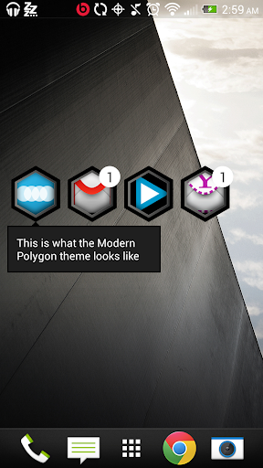 【免費個人化App】Modern Polygon - FN Theme-APP點子