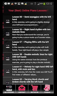 Free My Piano Lessons LITE APK for PC