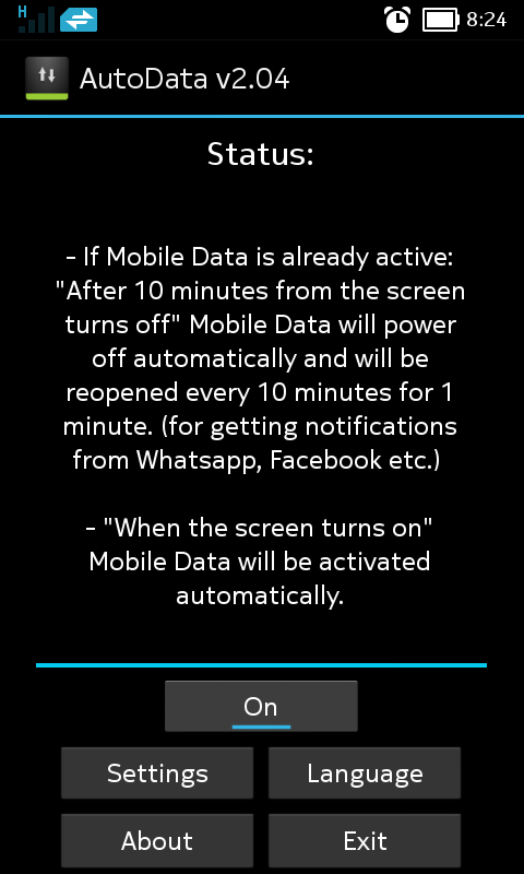 AutoData - screenshot