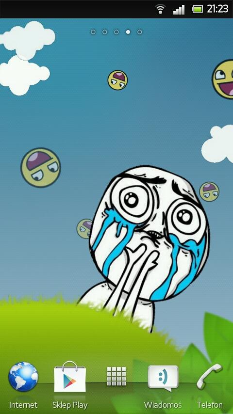 Android application Memes Hill Live Wallpaper screenshort