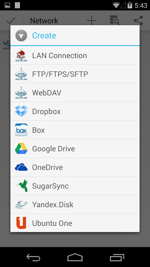 File Manager HD (Explorer,FTP) - screenshot