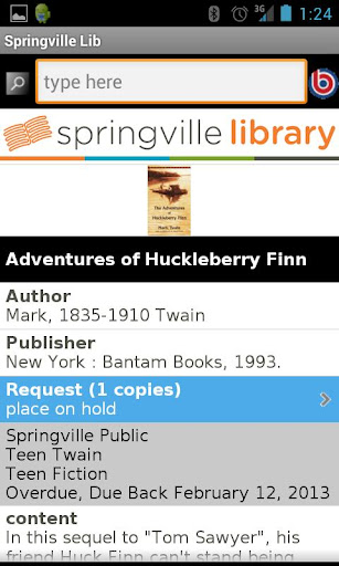 【免費教育App】Springville Lib-APP點子