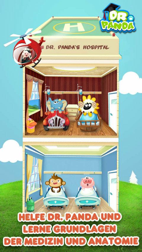 Android application Dr. Panda Hospital screenshort