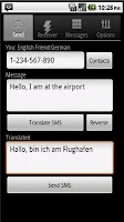 SMS Translator screenshot