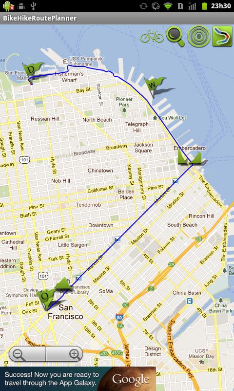 Bike Route Planner ( Tracker) - screenshot