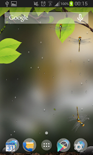 3D Rain Live Wallpaper