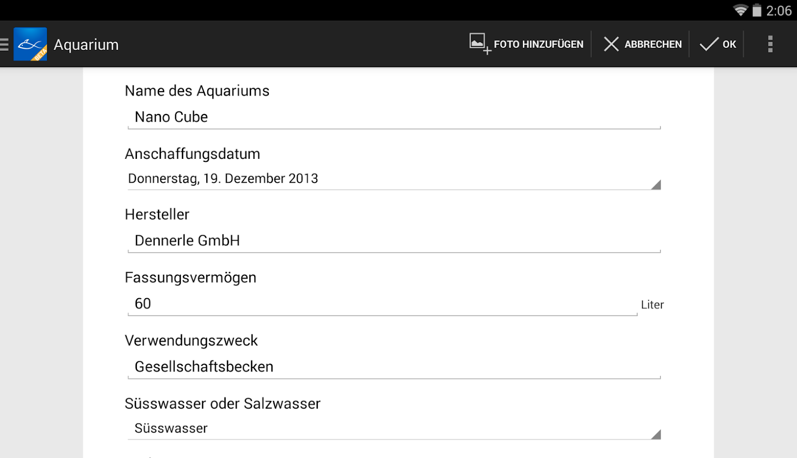 Aquarium Manager Android Apps on Google Play