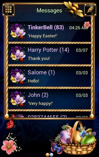GOSMS POPUP Easter