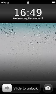 iPhone lock Screen Theme - screenshot thumbnail