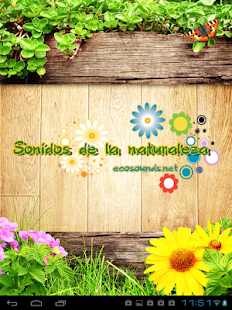 Captura de pantalla de la aplicacion Android Nature sounds - Ecosounds