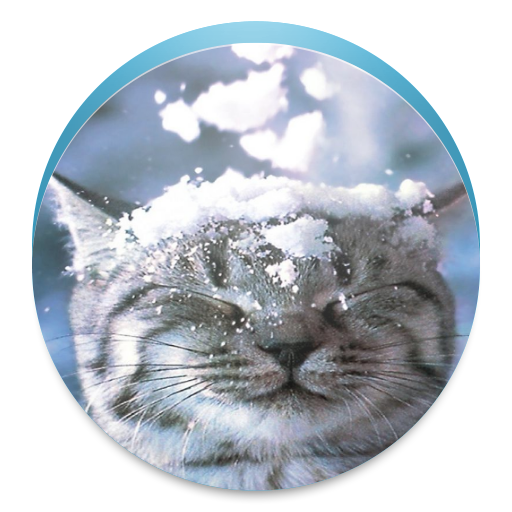 Cats in snow LOGO-APP點子