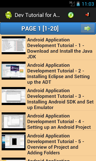 Developer Tutorial for Android