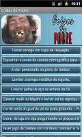 Coisas de Pobre - As Melhores! APK צילום מסך #1