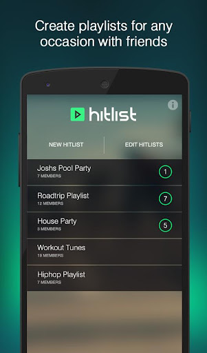 Hitlist - Share Music Player