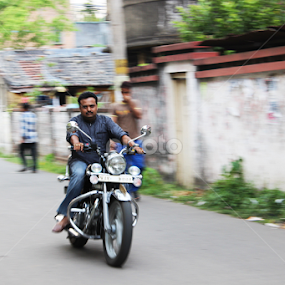 APPROACHING by Swapno Hin - City,  Street & Park Street Scenes