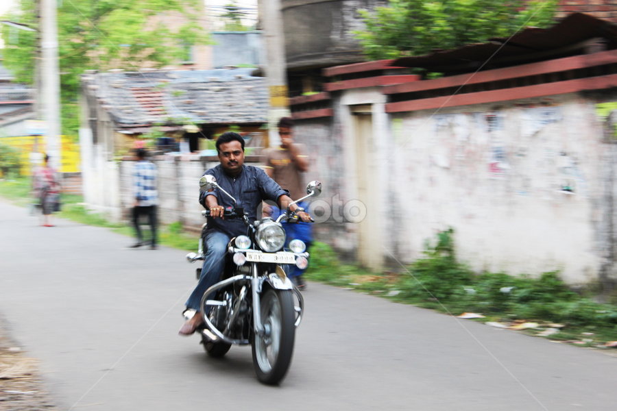 APPROACHING by Swapno Hin - City,  Street & Park Street Scenes