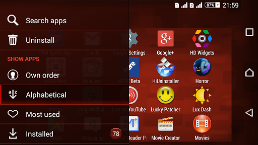 免費下載個人化APP|Texture Scarlet Xperien Theme app開箱文|APP開箱王