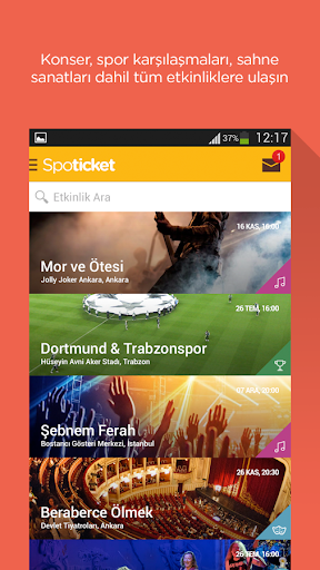 Spoticket: Etkinlik Biletiniz