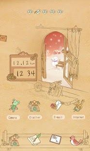 CUKI Theme White Snow