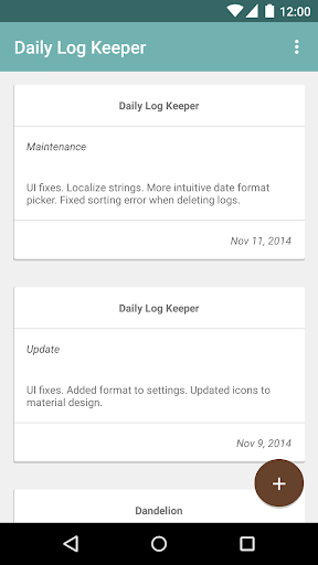 【免費生產應用App】Daily Log Keeper-APP點子