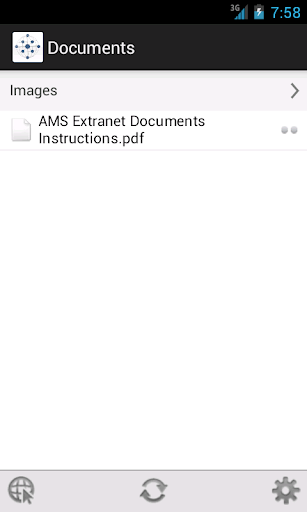 AMS Extranet Documents