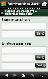 Family Preparedness Checklist poster 3