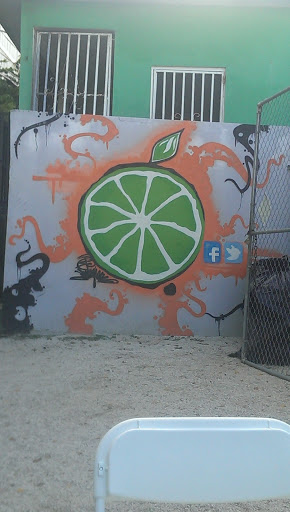 Lime Mural