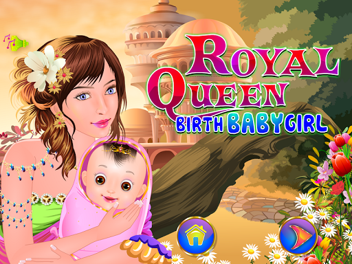 Royal Queen Birth Baby Girl