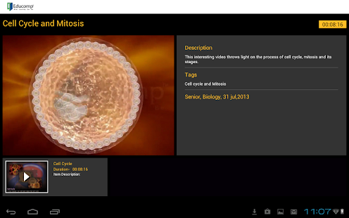  Cell cycle and Mitosis: miniatura de captura de pantalla  