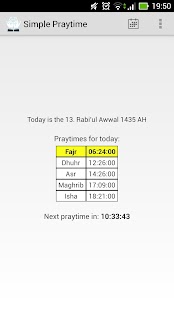 Free Download Simple Praytime Info APK