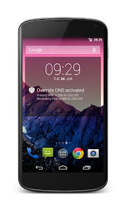 Screenshot Override DNS (a DNS changer) v3.2.1-0-g6d0d0d6