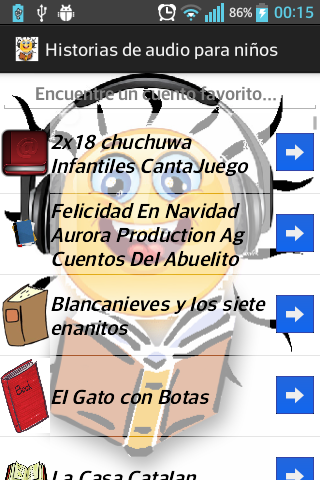 Historias de audio para niños