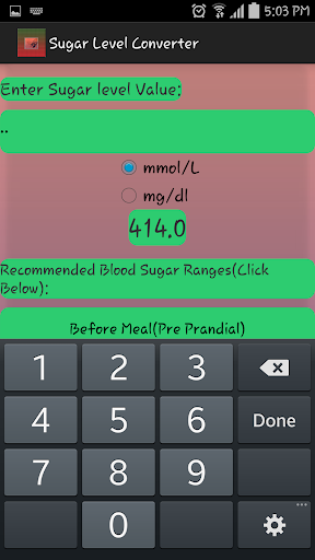 【免費工具App】Sugar Level Converter-APP點子