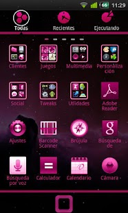 How to mod GO Launcher Theme Black & Pink 1 mod apk for android