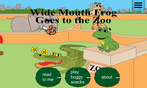 Wide Mouth Frog Storybook