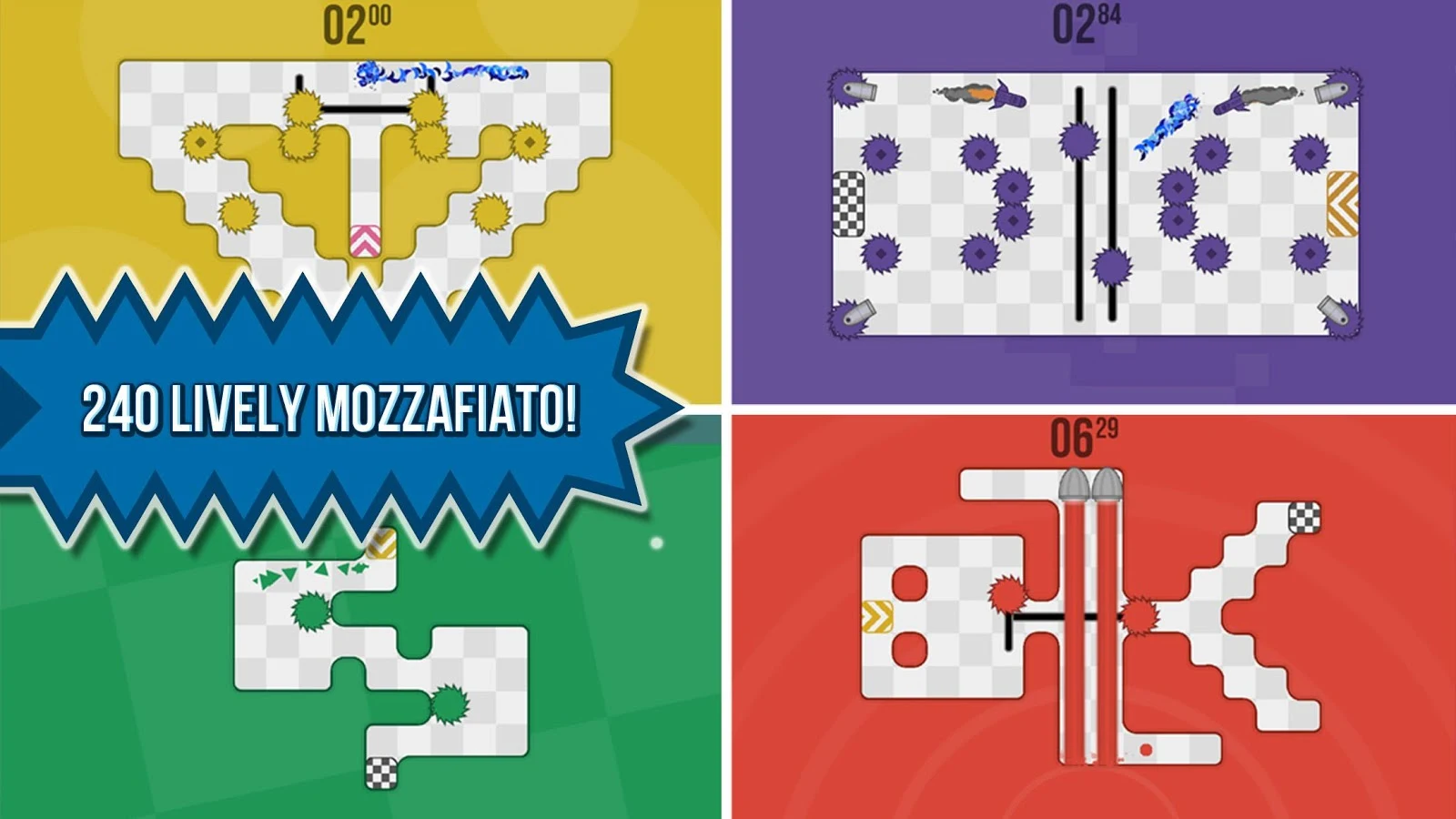  Fast Finger per Android   tanti pericolosissimi labirinti a portata di dito!