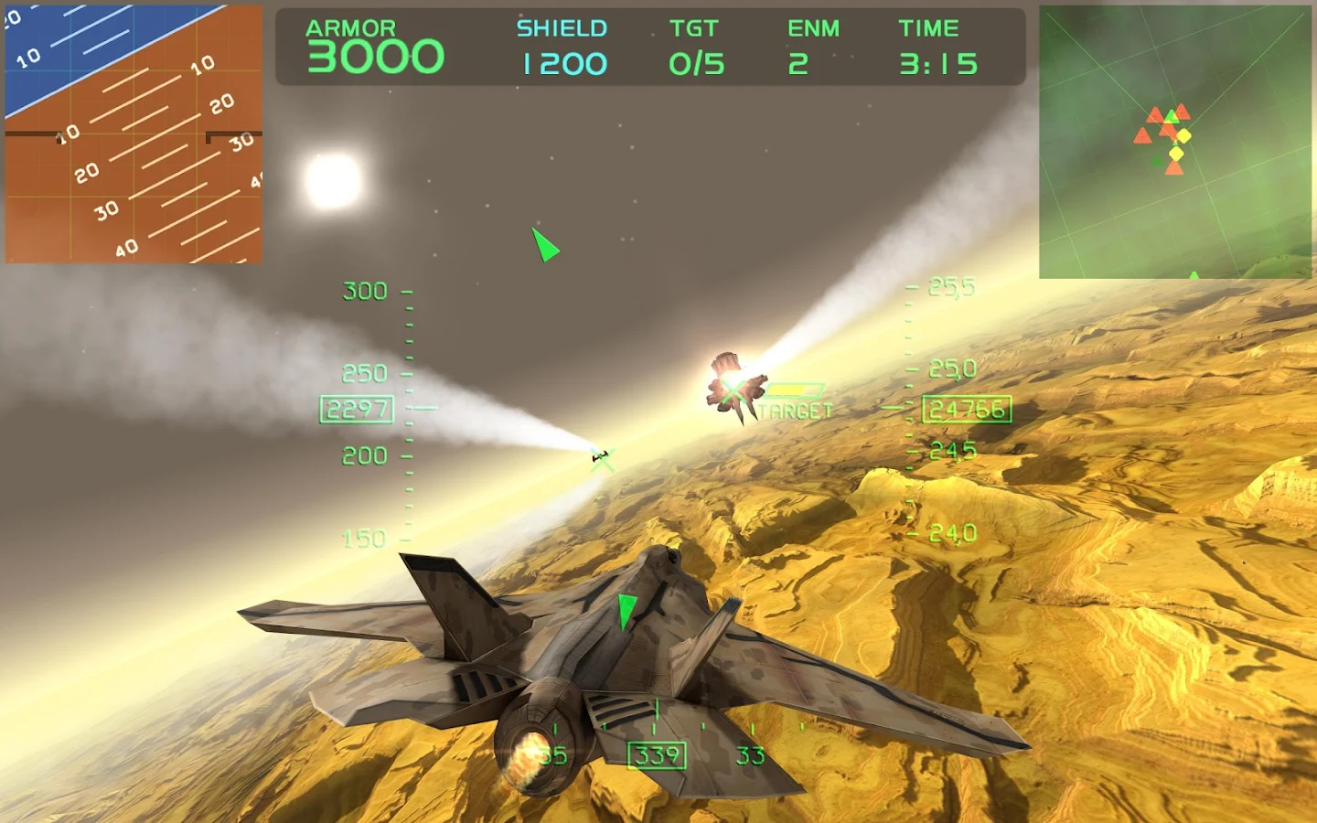   Fractal Combat X- หน้าจอ 