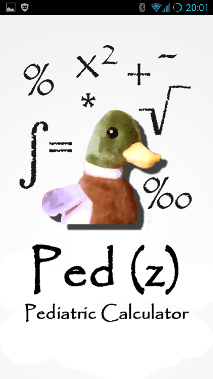 Android application Ped(z) - Pediatric Calculator screenshort