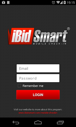 iBidSmart Mobile Check-In